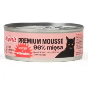 Comfy Appetit Premium Mousse Wołowina 85g mokra karma dla kota w puszce Dodaj do koszyka